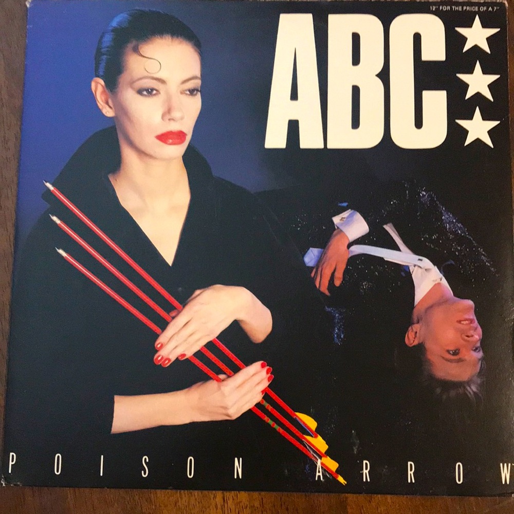3/$50 ABC “Poison Arrow” vintage vinyl album 1982
